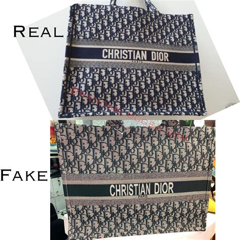 how to tell christian dior from real to fake|How to Authenticate a Dior Book Tote .